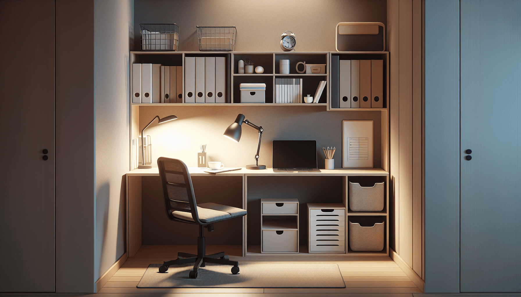 Study Room Furniture Setup For Small Spaces