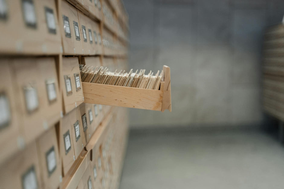 Library Tables With Built-In Storage Options