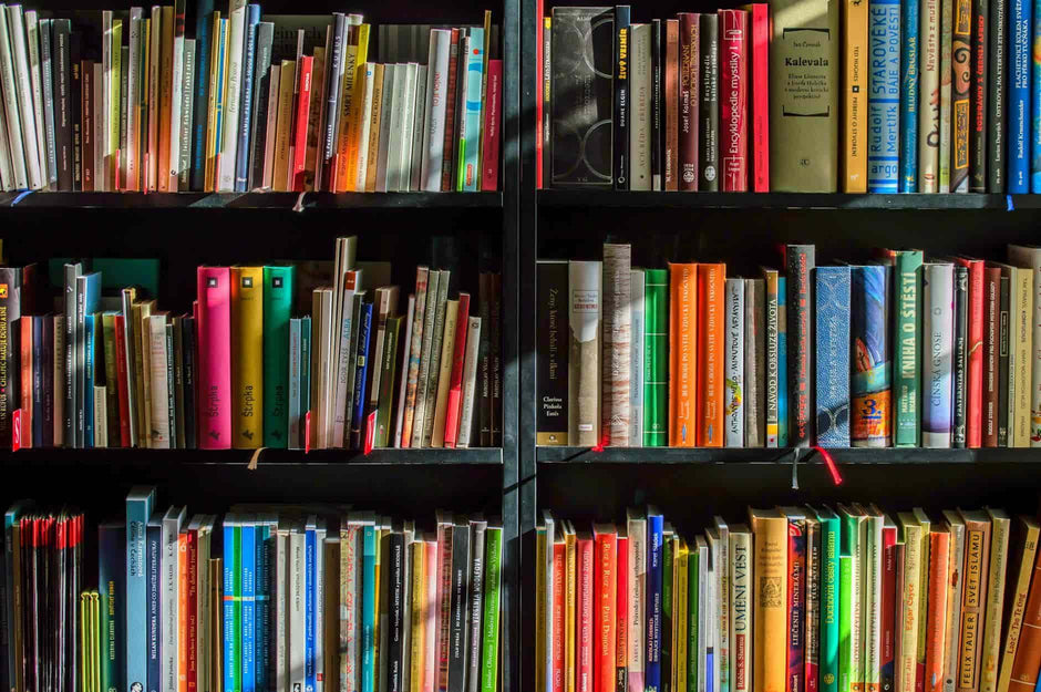 Office Design with Modular Bookshelves