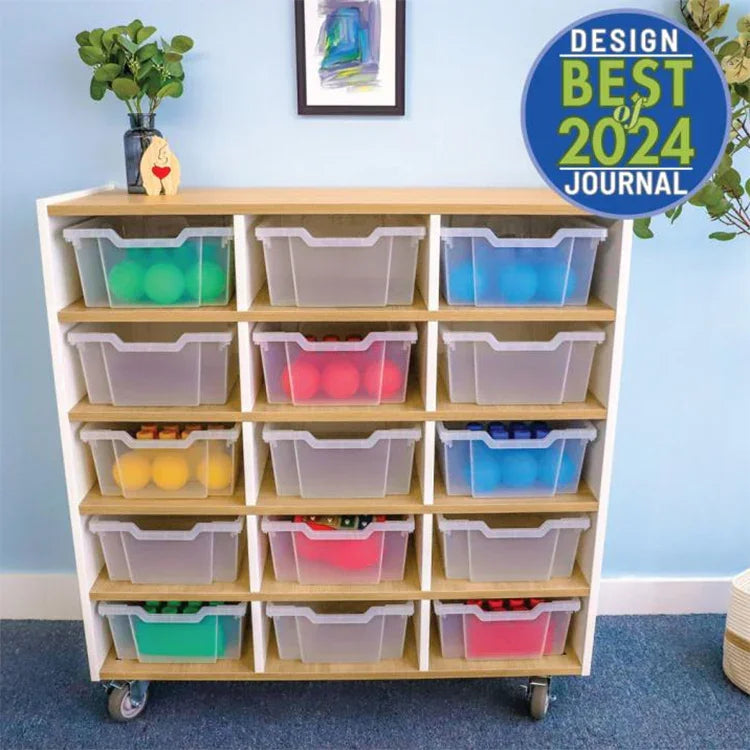 WB1935 - elevatED™ Fifteen Tray Mobile Cabinet by Whitney Bros