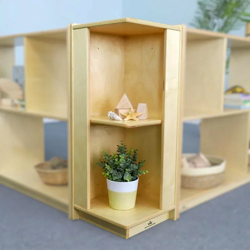 WB1790 - Corner Storage Cabinet 30"H by Whitney Bros