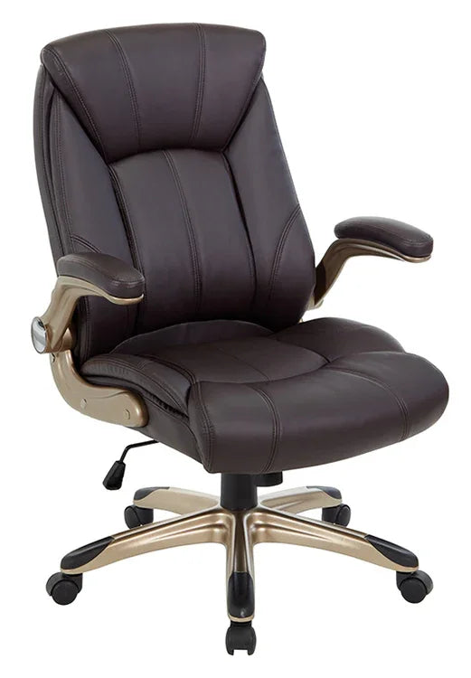 FLH24981 - Mid Back Faux Leather Manager's Chair by Office Star