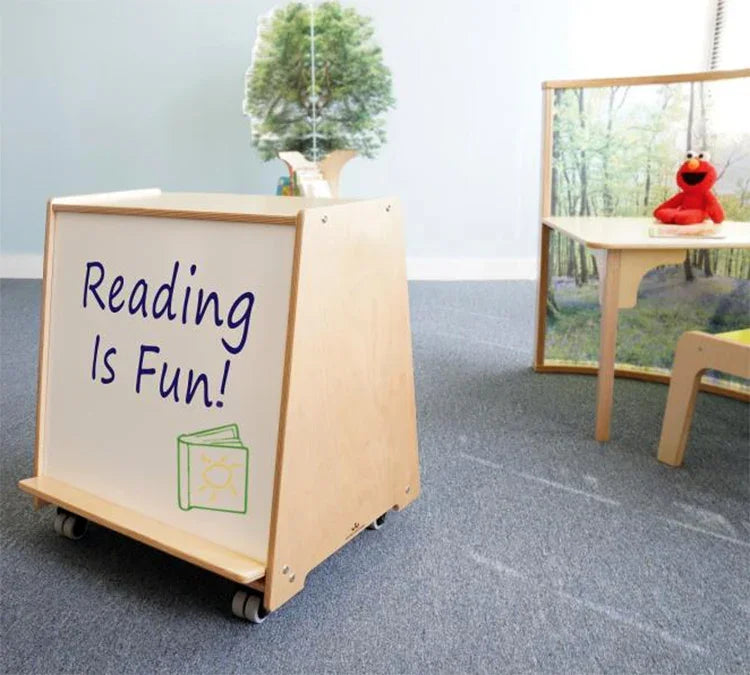 WB1788 - Big Book Display w/Marker-Board Back by Whitney Bros