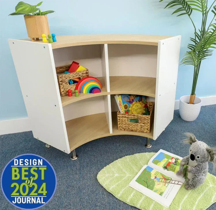 WB1925 - elevatED™ Curve In Cabinet 33"H by Whitney Bros