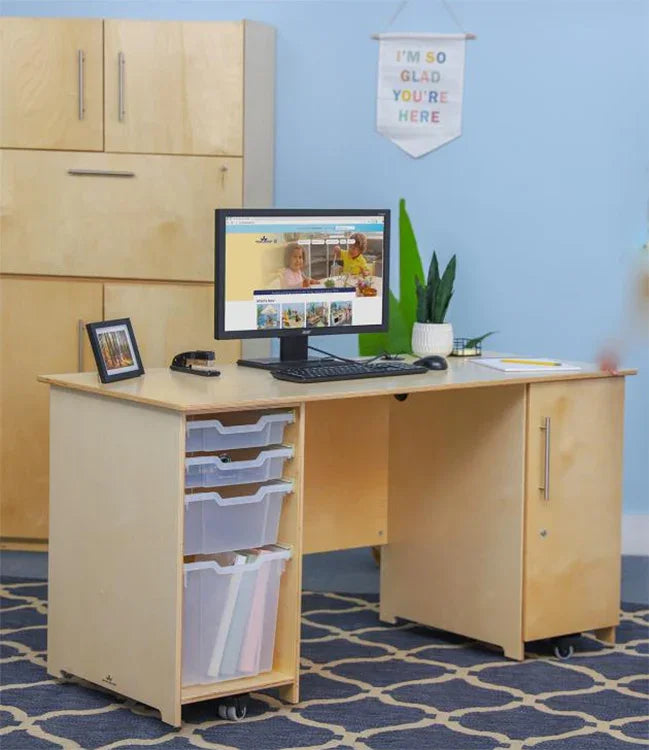 WB1809 - Early Childhood Mobile Teachers Desk  by Whitney Bros