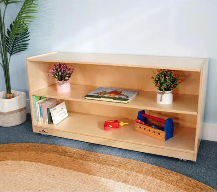 WB1852 - Mobile Two Shelf Cabinet 24"H by Whitney Bros