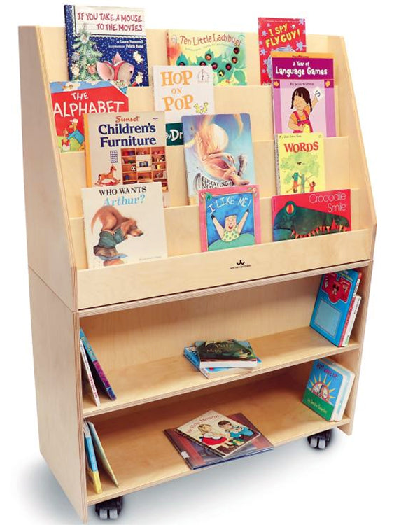WB4132 - Deluxe Mobile Book Library by Whitney Bros