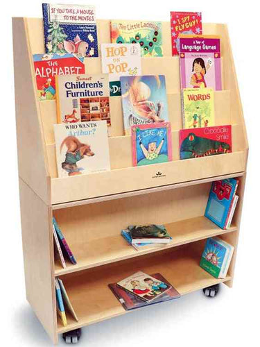 WB4132 - Deluxe Mobile Book Library by Whitney Bros