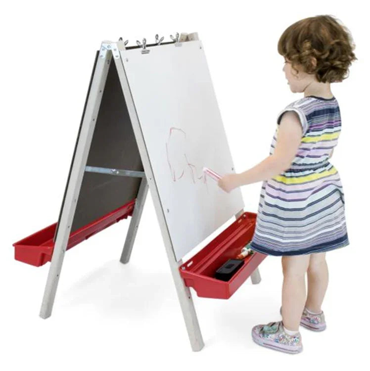 WB1863 - Toddler Adjustable Marker Board Easel by Whitney Bros