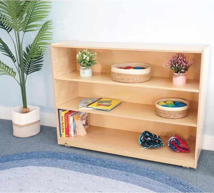 WB1853 - Mobile Three Shelf Cabinet 36"H by Whitney Bros