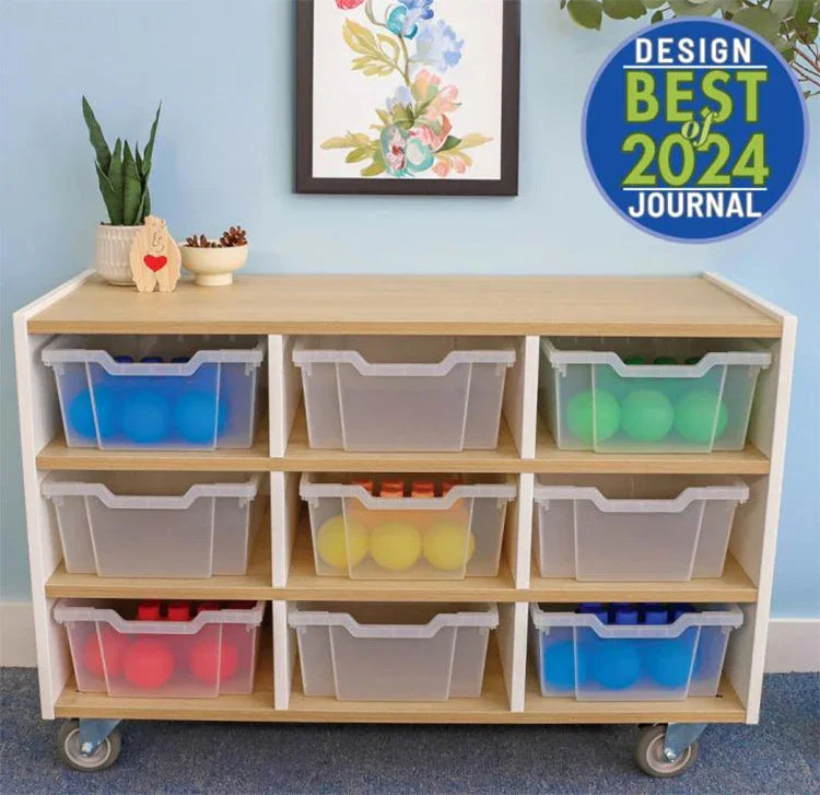 WB1929 - elevatED™ Nine Tray Mobile Cabinet by Whitney Bros