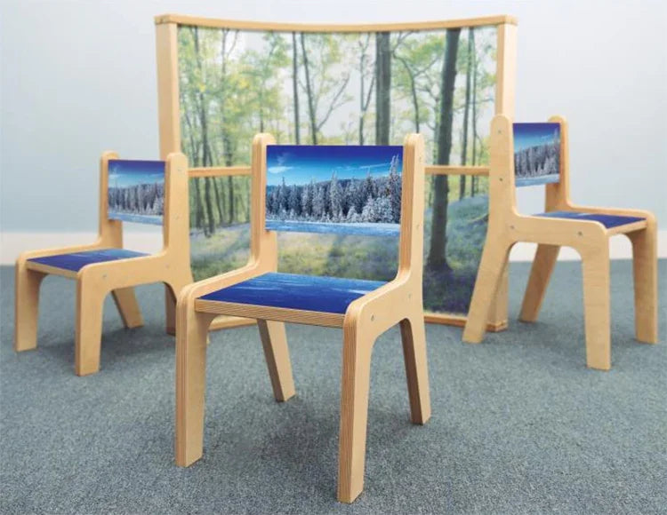 WB2510W - Nature View Winter Chair 10", 12", 14"H by Whitney Bros