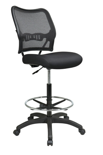 13-37N20D - Deluxe AirGrid Back Drafting Chair w/ Black Mesh Seat by Office Star