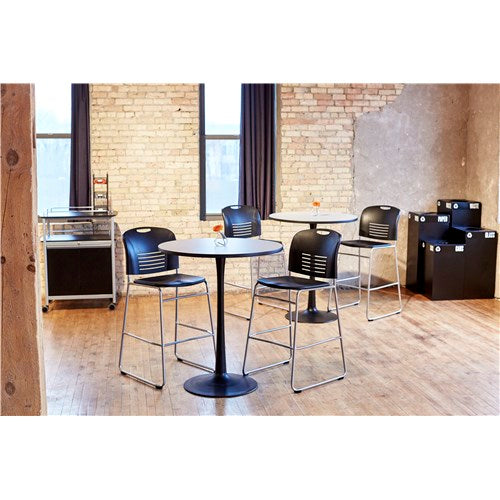 4295 - Vy Bistro Height Sled Base Chair by Safco
