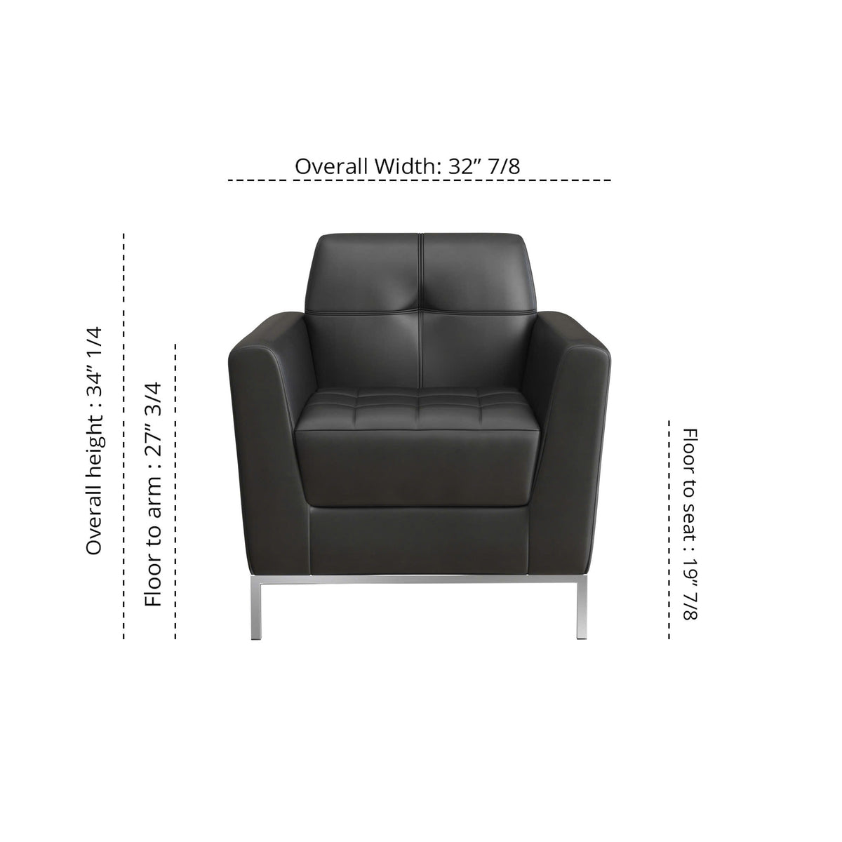 OSRL3027 - OfficeSource Parker Club Chair