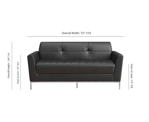 OSRL3028 - OfficeSource Parker Sofa
