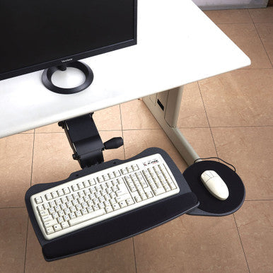 OSF710BK - OfficeSource Lift and Lock With Tear Drop Keyboard System