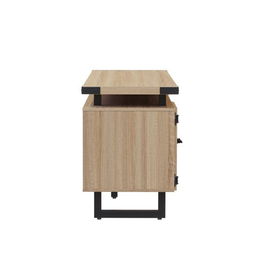 MRLWCGD - Mirella Low Wall Cabinet Glass Doors by Safco