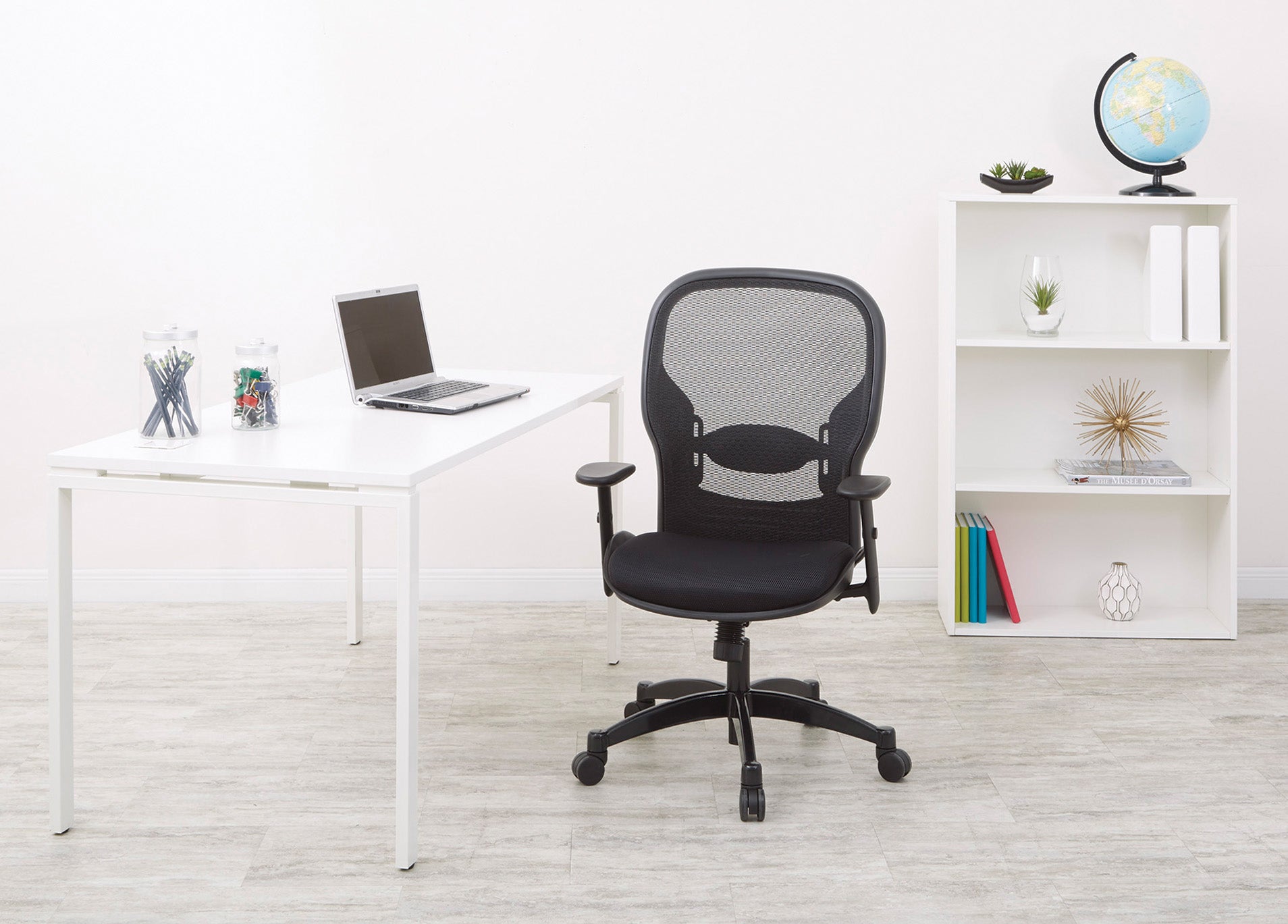 2300 - Professional Black Breathable Mesh Back Chair by Office Star