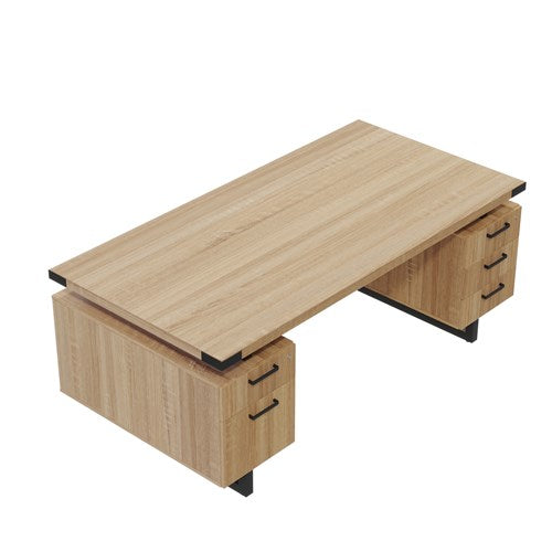 MRDBF7236 - Mirella Freestanding BBB/BF Desk by Mayline