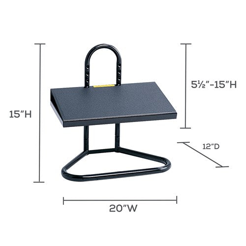 5124 - Adjustable Footrest by Safco