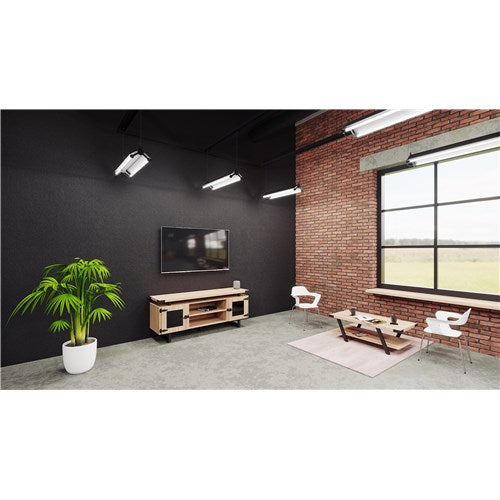 MRLWCGD - Mirella Low Wall Cabinet Glass Doors by Safco
