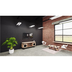 MRLWCGD - Mirella Low Wall Cabinet Glass Doors by Safco