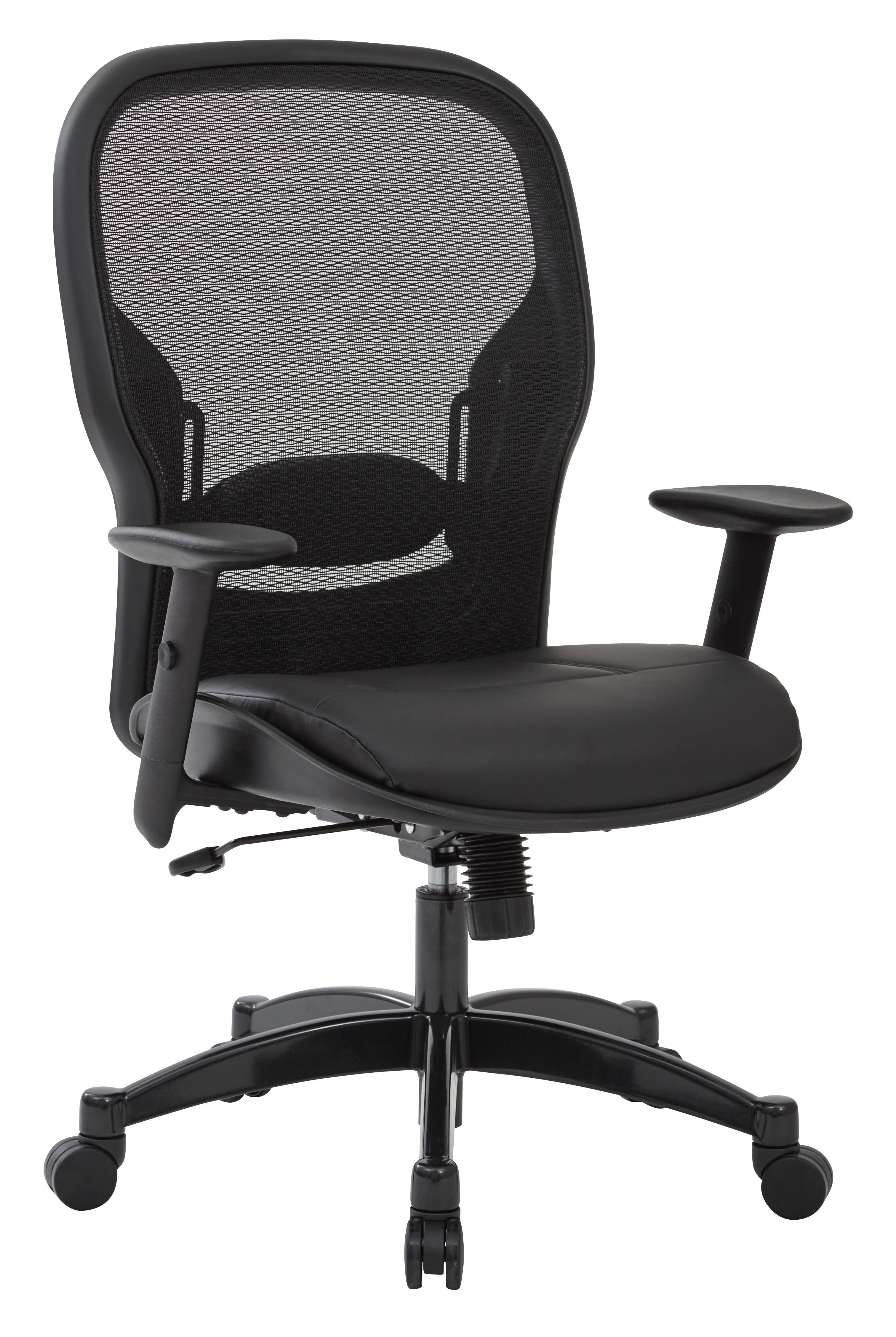 2400E - Professional Breathable Mesh Back Chair w/ Eco Leather Seat by OSP