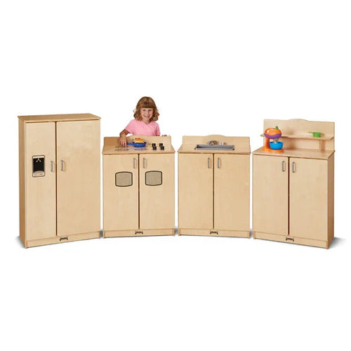 2411SA - Jonti-Craft Culinary Creations School Age Play Kitchen 4 Piece Set