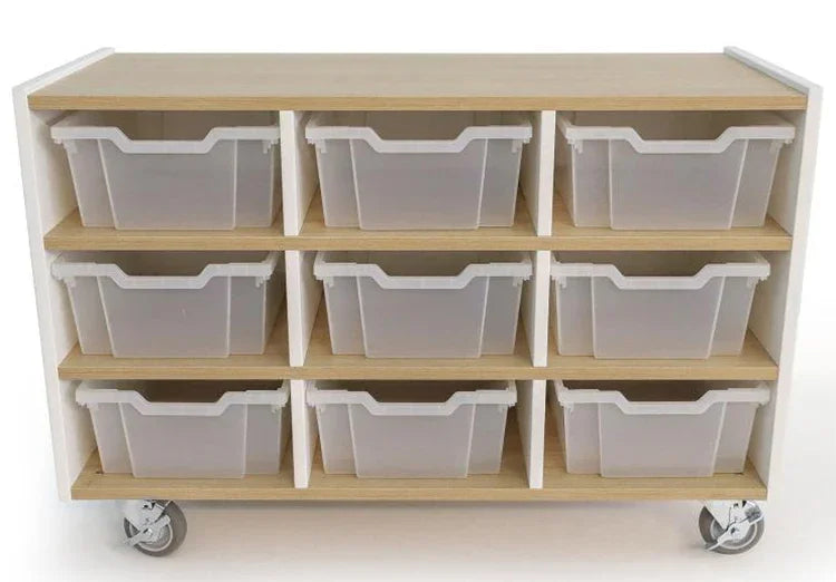 WB1929 - elevatED™ Nine Tray Mobile Cabinet by Whitney Bros