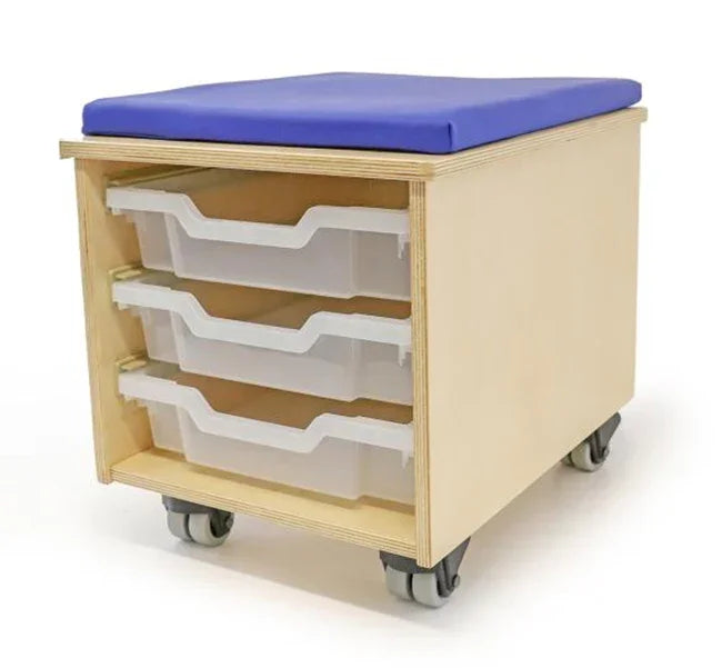 WB1811 - Early Childhood Teachers Rolling Stool  by Whitney Bros