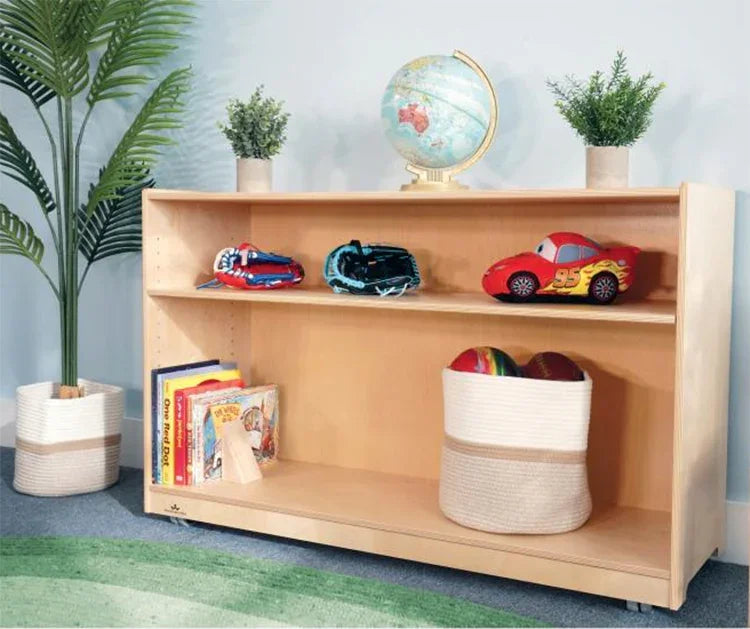 WB1851 - Mobile Two Shelf Cabinet 30"H by Whitney Bros