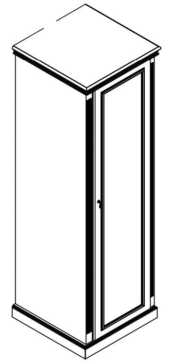 TOW-151 -  Townsend Traditional Executive Wardrobe by OSP