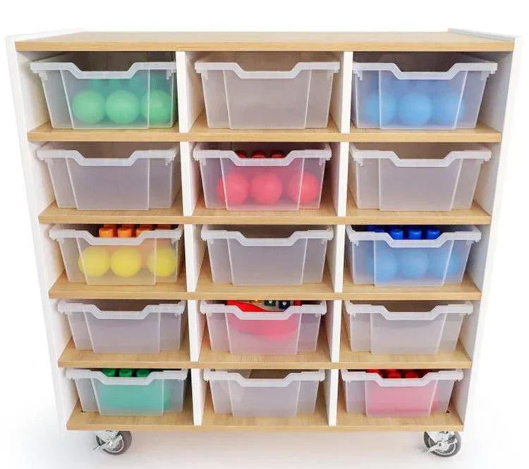 WB1935 - elevatED™ Fifteen Tray Mobile Cabinet by Whitney Bros