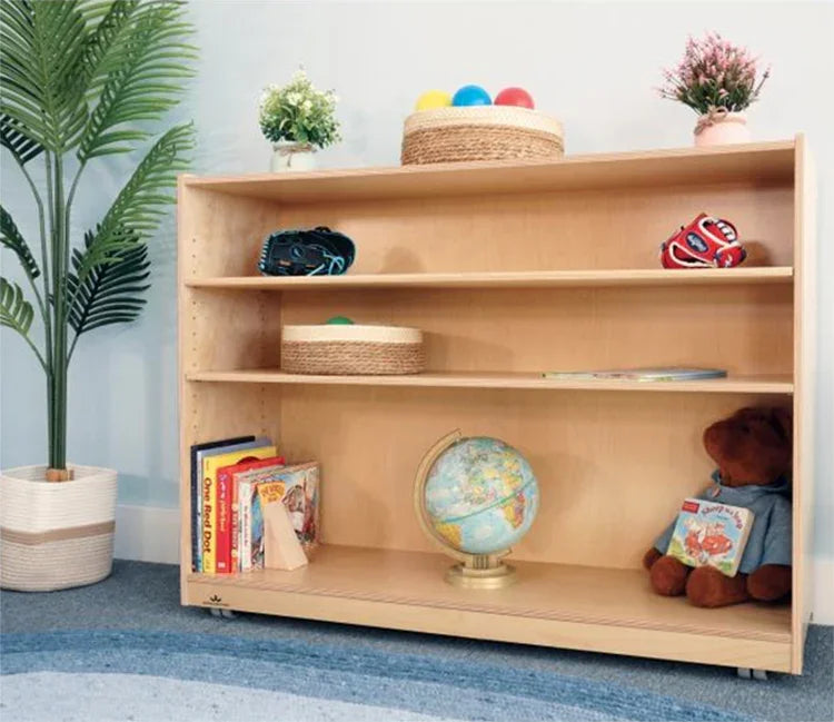 WB1853 - Mobile Three Shelf Cabinet 36"H by Whitney Bros