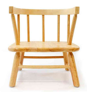 WB7178 - Bentwood Back Maple Toddler Chair 7"H with ergonomic design and smooth maple finish, ideal for preschool furniture in baby & toddler spaces.