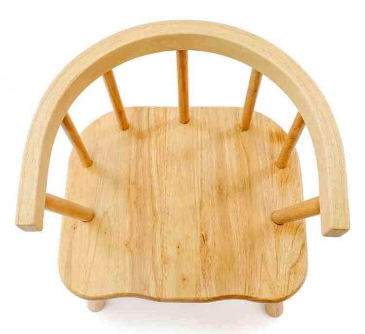 WB7178 - Bentwood Back Maple Toddler Chair 7"H features a curved backrest and smooth maple finish, ideal for preschool furniture settings.