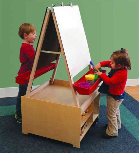 WB1868 - Mobile Art Center - Two Station Set by Whitney Bros