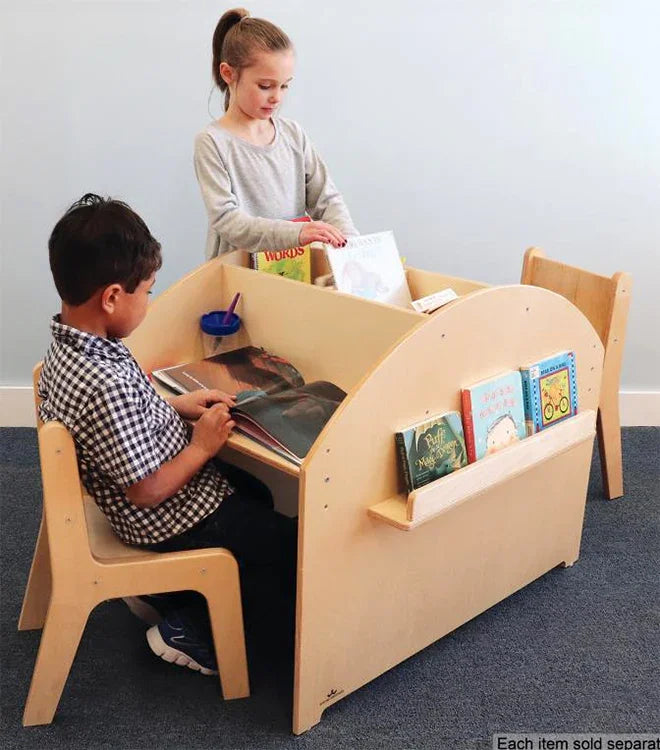 WB1867 - Two Student Adjustable Library Desk by Whitney Bros
