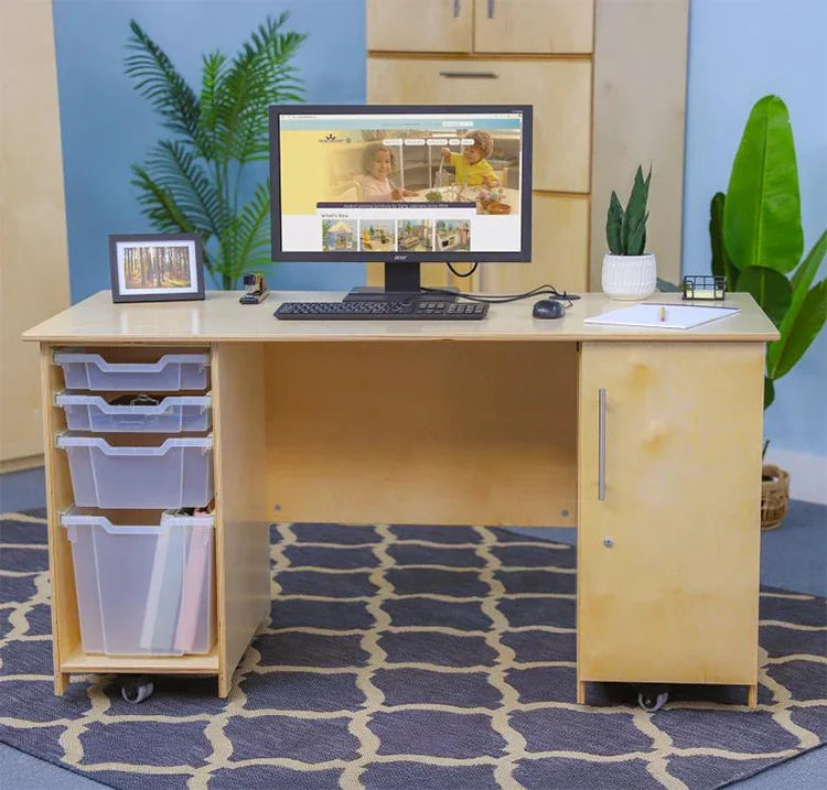 WB1809 - Early Childhood Mobile Teachers Desk  by Whitney Bros