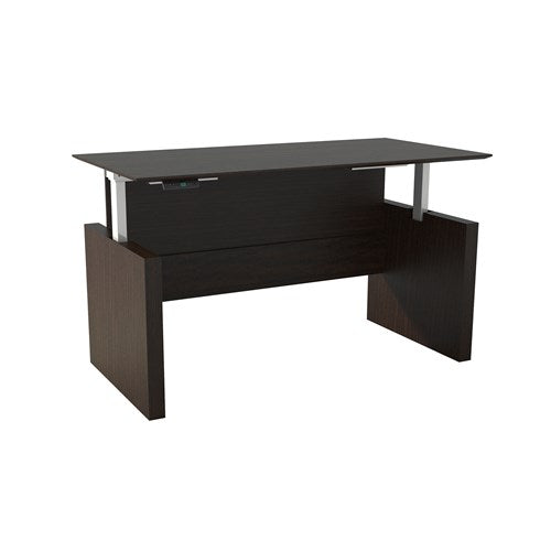MNDSHA72 - Medina Height Adjustable Straight Desk by Mayline