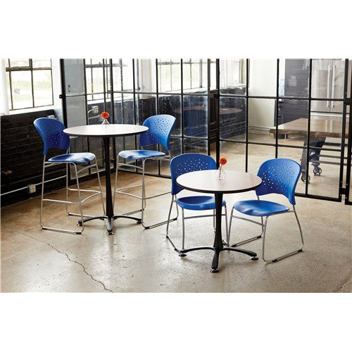 6804 - Reve™ Guest Bistro Stack Chair w/ Sled Base (2 Pack) by Safco