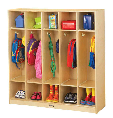 2681JC - Jonti-Craft 5 Section Coat Lockers for Preschool & Daycare