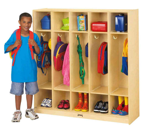 2681JC - Jonti-Craft 5 Section Coat Lockers for Preschool & Daycare