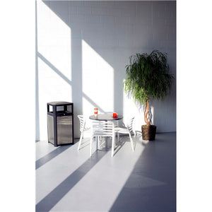 9934 - Evos™ Series Steel Receptacle, 38 Gal by Safco