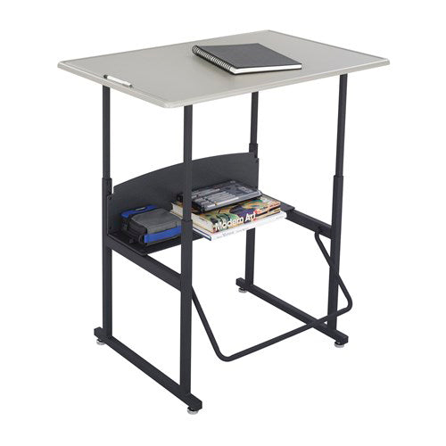 1206 - AlphaBetter® 36" x 24" Adjustable-Height Stand-Up Desk, by Safco