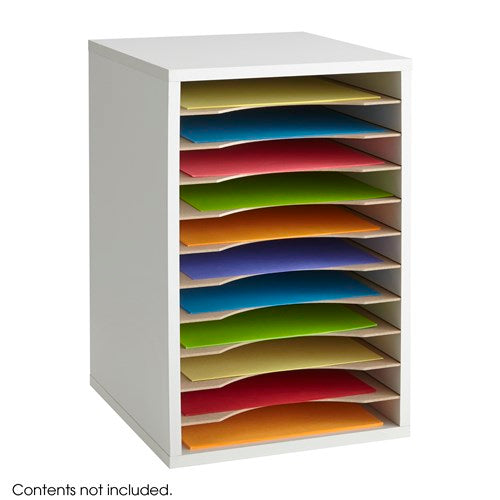9419 - Vertical Desk Top Sorter - 11 Compartment by Safco