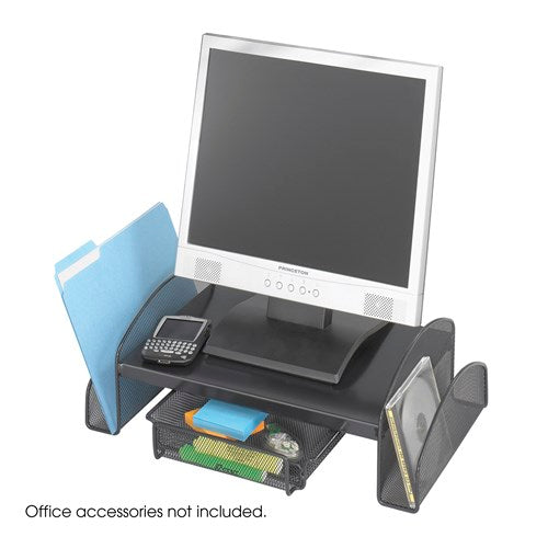 2159 - Onyx Mesh Monitor Stand by Safco