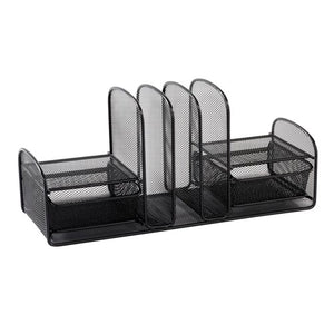 3263 - Onyx Three Upright Sections/Two Baskets by Safco
