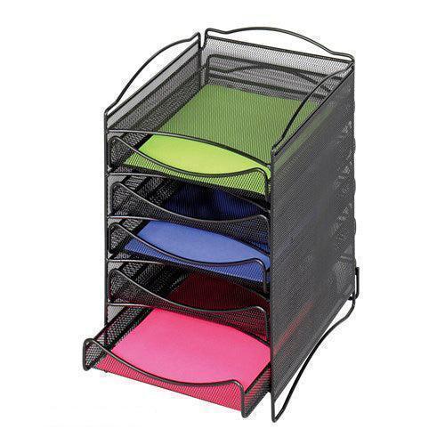 9432 - Onyx™ 5 Drawer Mesh Literature Organizer  by Safco